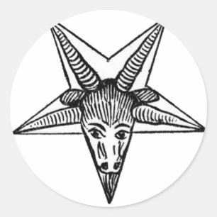 The Horned God Classic Round Sticker