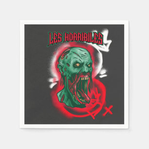 The  Horribiles Monster  Napkin