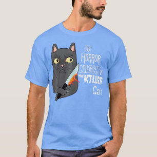 THE HORROR NIGHT OF THE KILLER CAT ARTHALLOWEEN FU T-Shirt