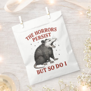 The Horrors Persist But So Do I Favour Bags
