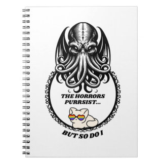 The Horrors PURRsist Spiral Photo Notebook