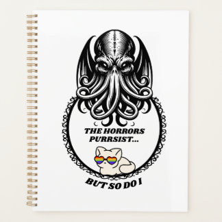 The Horrors PURRsist Spiral Photo Notebook Planner
