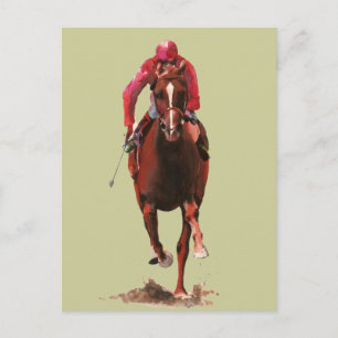 The Horse and Jockey Postcard