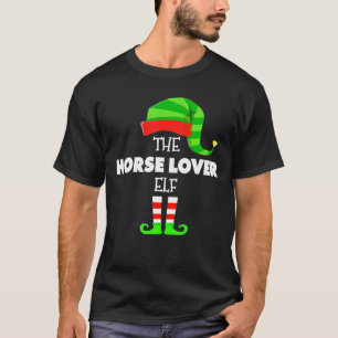 The Horse Elf Group Matching Family Christmas Pjs T-Shirt