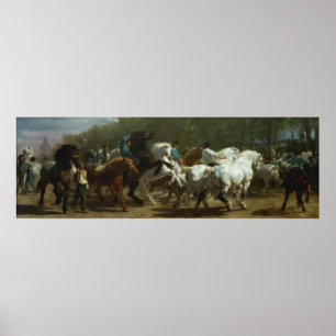 The Horse Fair by Rosa Bonfeur Poster