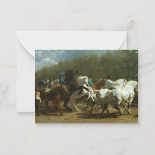 The Horse Fair by Rosa Bonheur Card