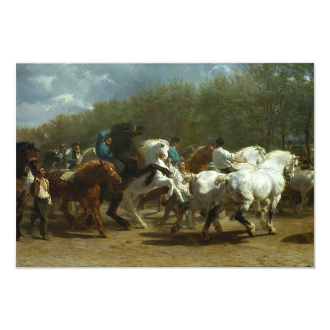 The Horse Fair by Rosa Bonheur Photo Print (Front)