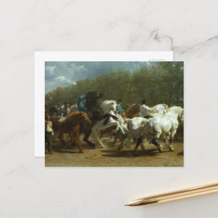 The Horse Fair by Rosa Bonheur Postcard