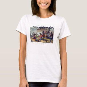 The Horse Guards at the Battle of Waterloo, engrav T-Shirt