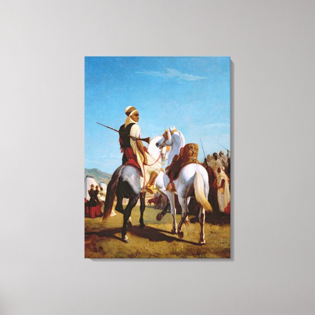 The Horse of Gaada, or The Horse of Submission Canvas Print (Front)