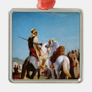The Horse of Gaada, or The Horse of Submission Metal Tree Decoration