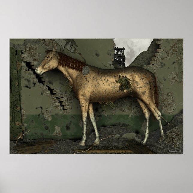 The horse of straw poster (Front)