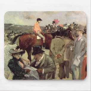 The Horse-Race, c.1890 Mouse Mat