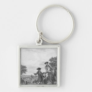 The horse race key ring
