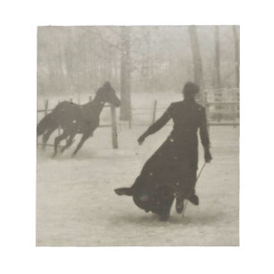 The Horse Trainer By Felix Thiollier 1899 Notepad