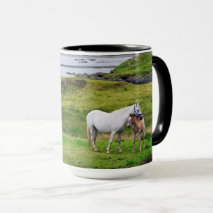 The Horses of Connemara   Galway, Ireland Mug