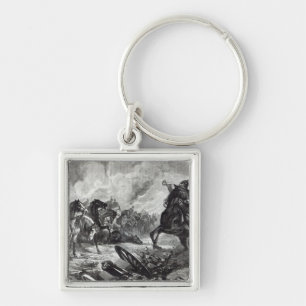 The horses of Gravelotte Key Ring