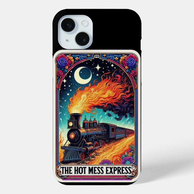 The Hot Mess Express Tarot Card Collection Case-Mate iPhone Case (Back)