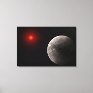 The Hot Rocky Exoplanet Trappist-1 B. Canvas Print