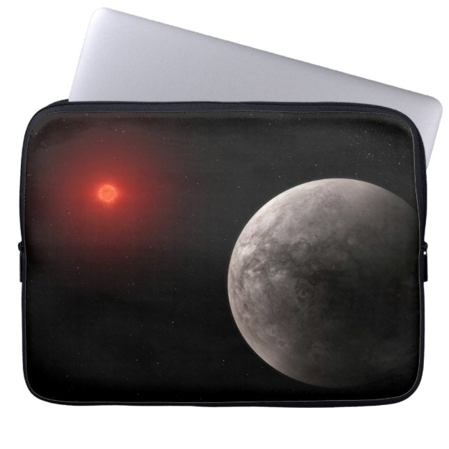 The Hot Rocky Exoplanet Trappist-1 B. Laptop Sleeve (Front)