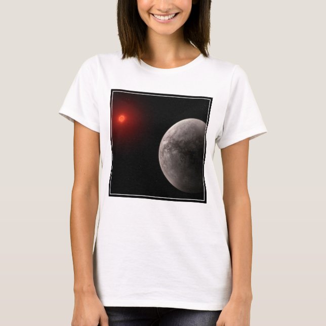 The Hot Rocky Exoplanet Trappist-1 B. T-Shirt (Front)