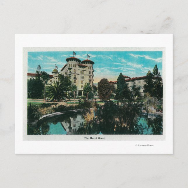 The Hotel Green and GroundsPasadena, CA Postcard (Front)