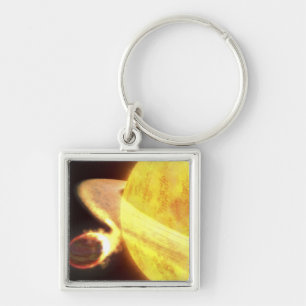 The hottest known planet in the Milky Way Key Ring