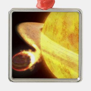 The hottest known planet in the Milky Way Metal Tree Decoration