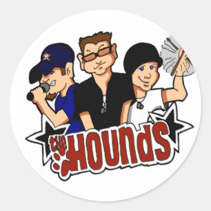 The Hounds Cartoon Sticker