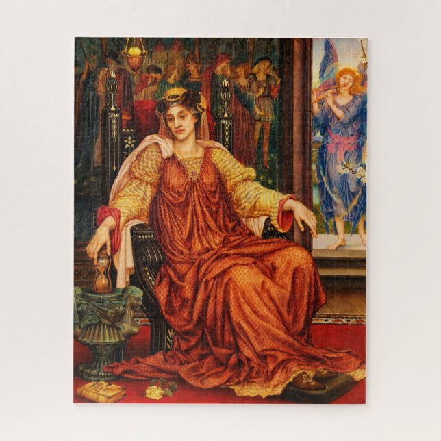 The Hourglass by Evelyn De Morgan Jigsaw Puzzle (Vertical)
