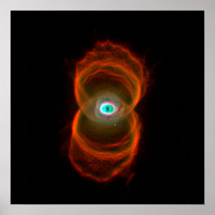 The Hourglass Nebula Poster