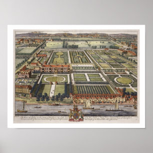 The House at Chelsea in the county of Middlesex en Poster