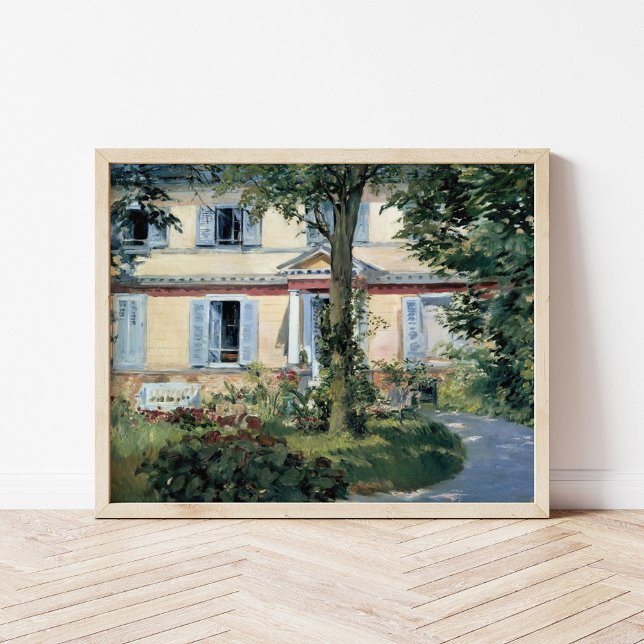 The House at Rueil | Édouard Manet Poster (Creator Uploaded)