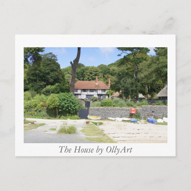 The House by OllyArt Photography Postcard (Front)