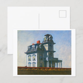 The House by the Railroad | Edward Hopper | Postcard