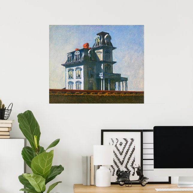 The House by the Railroad | Edward Hopper | Poster (Home Office)