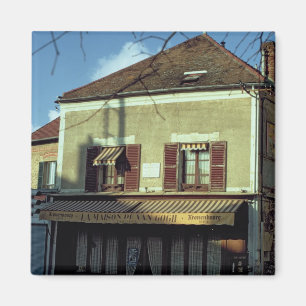 The house in which Vincent van Gogh Magnet