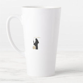 The House Medium Tall Mug- w gold bag Latte Mug