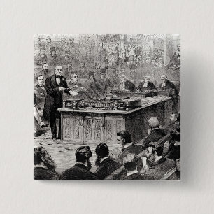 The House of Commons 15 Cm Square Badge