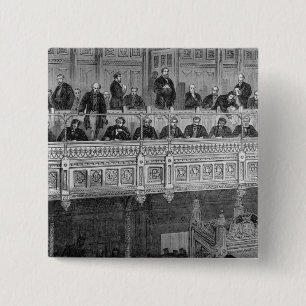The House of Commons 15 Cm Square Badge