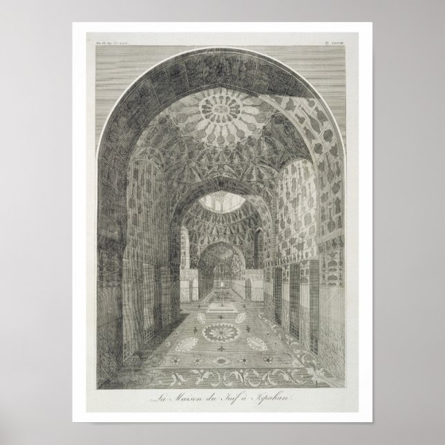 The House of the Jew at Isfahan, from 'Voyages du Poster (Front)