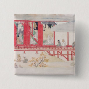 The House of the Shogun 15 Cm Square Badge