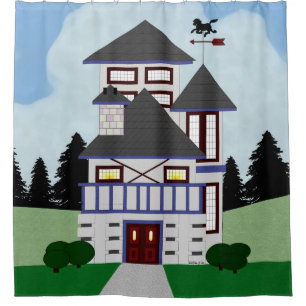 The House Shower Curtain