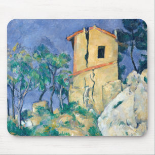 The House with Cracked Walls Paul Cezanne Post Imp Mouse Mat