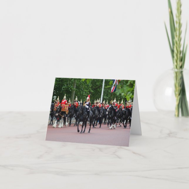 The household Cavalry Band blank card (Front)