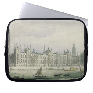 The Houses of Parliament (graphite, pen & ink & w/ Laptop Sleeve