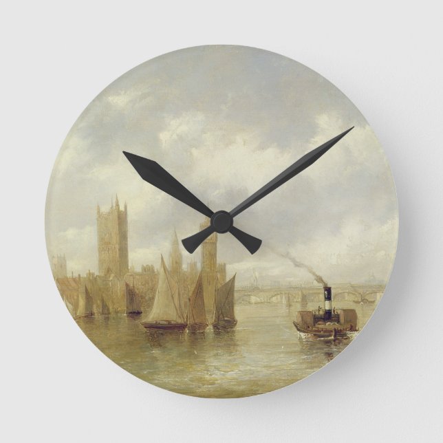 The Houses of Parliament Round Clock (Front)
