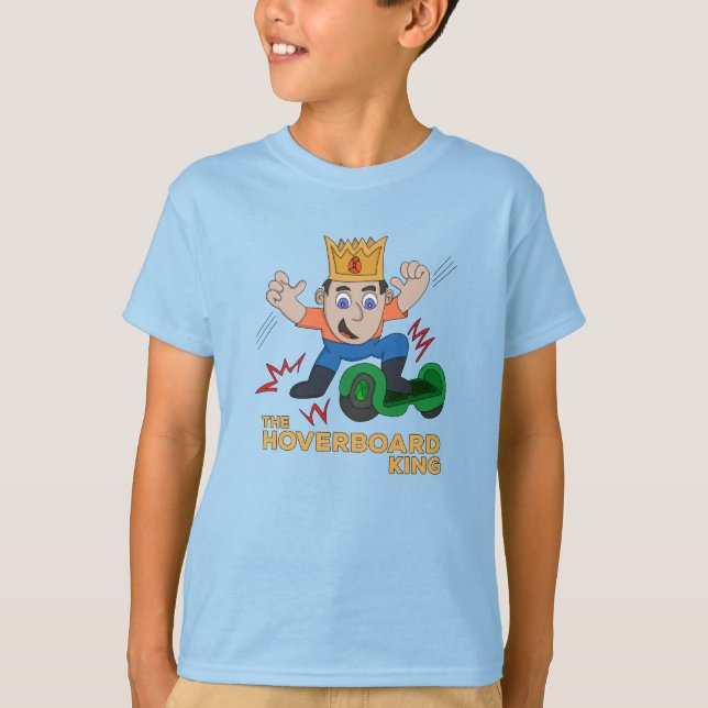 The Hoverboard King T-Shirt (Front)