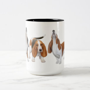 The Howling Basset Hounds Mug