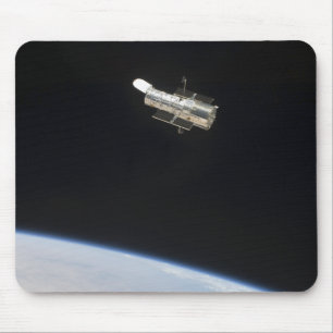 The Hubble Space Telescope in orbit above Earth 2 Mouse Mat